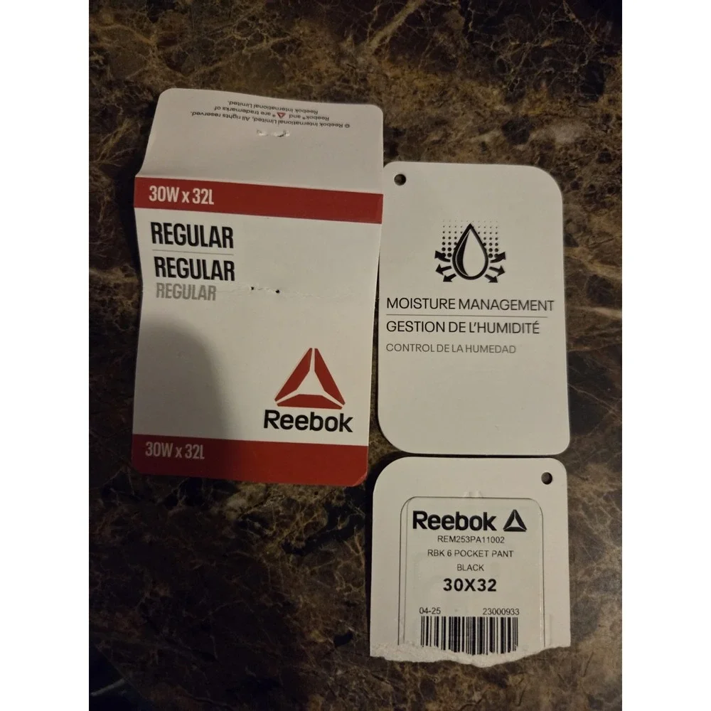 Reebok please note